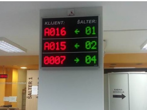 Centralni LED displeji